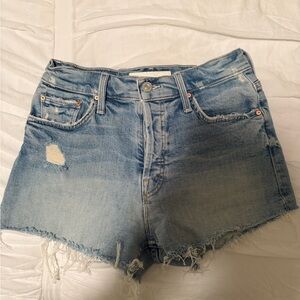 Mother Denim Blue Women's Shorts
